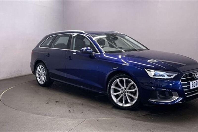 Blue Used 2020 Audi A4 Sport Estate | £19,499 (Good price) - Image 1/4