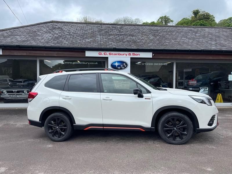 White Used 2023 Subaru Forester Sport SUV | £28,995 (A bit pricey) - Image 1/4