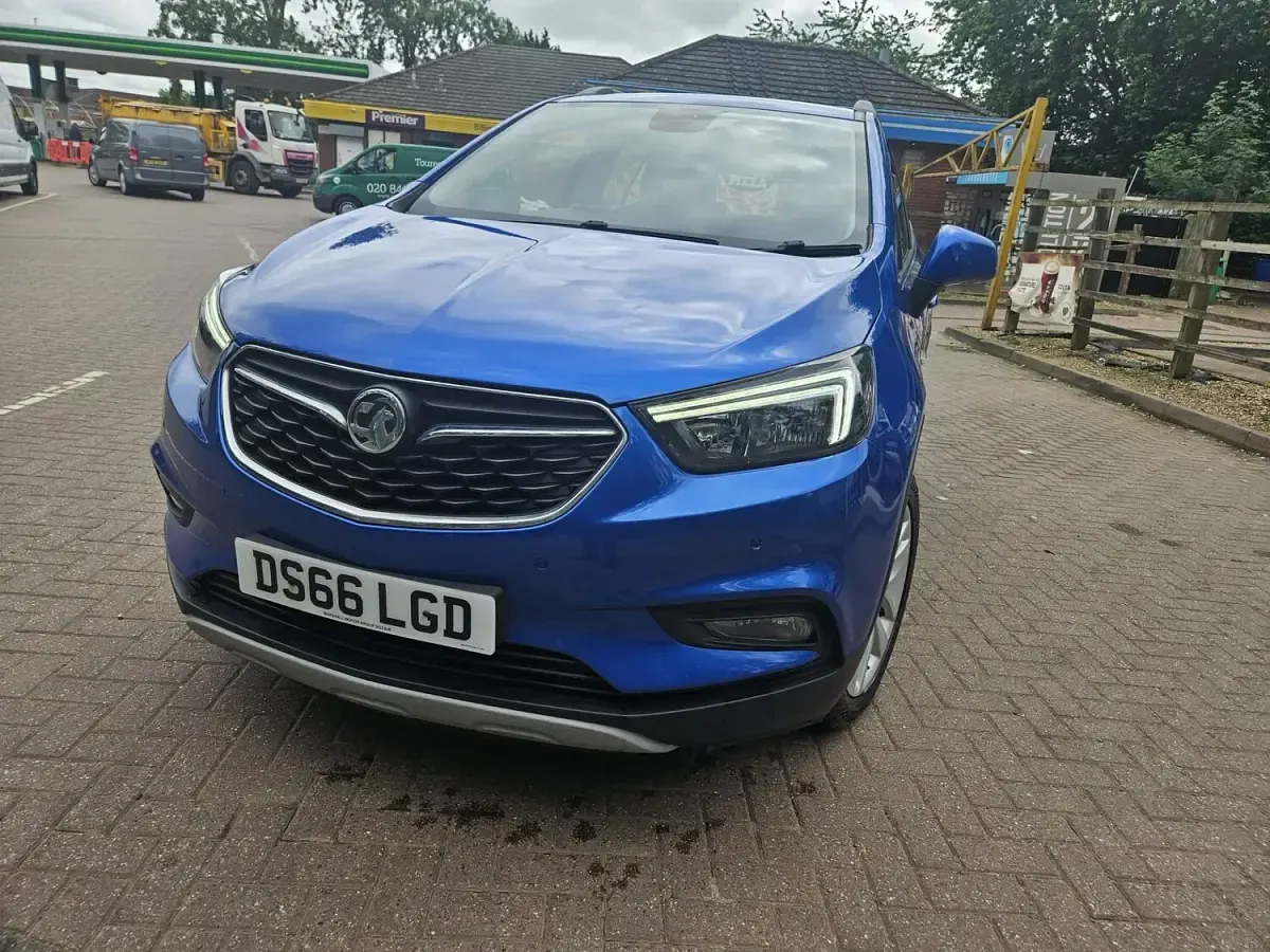 Used Vauxhall Mokka X Active 136 HP (100 kW) 2016 Blue SUV