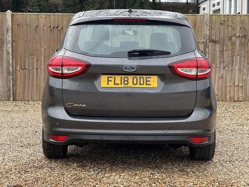 Used Ford C-MAX Zetec 120 HP (88 kW) 2018 Grey MPV