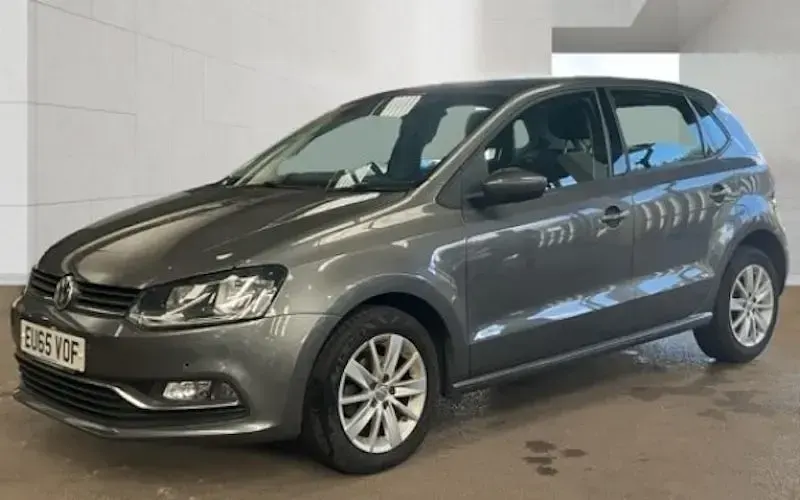 Used VW Polo SE 90 HP (66 kW) 2015 Grey Hatchback