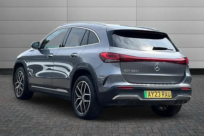 Used Mercedes EQA250+ AMG Line Premium 137 kW (187 HP) 2023 Mountain grey SUV
