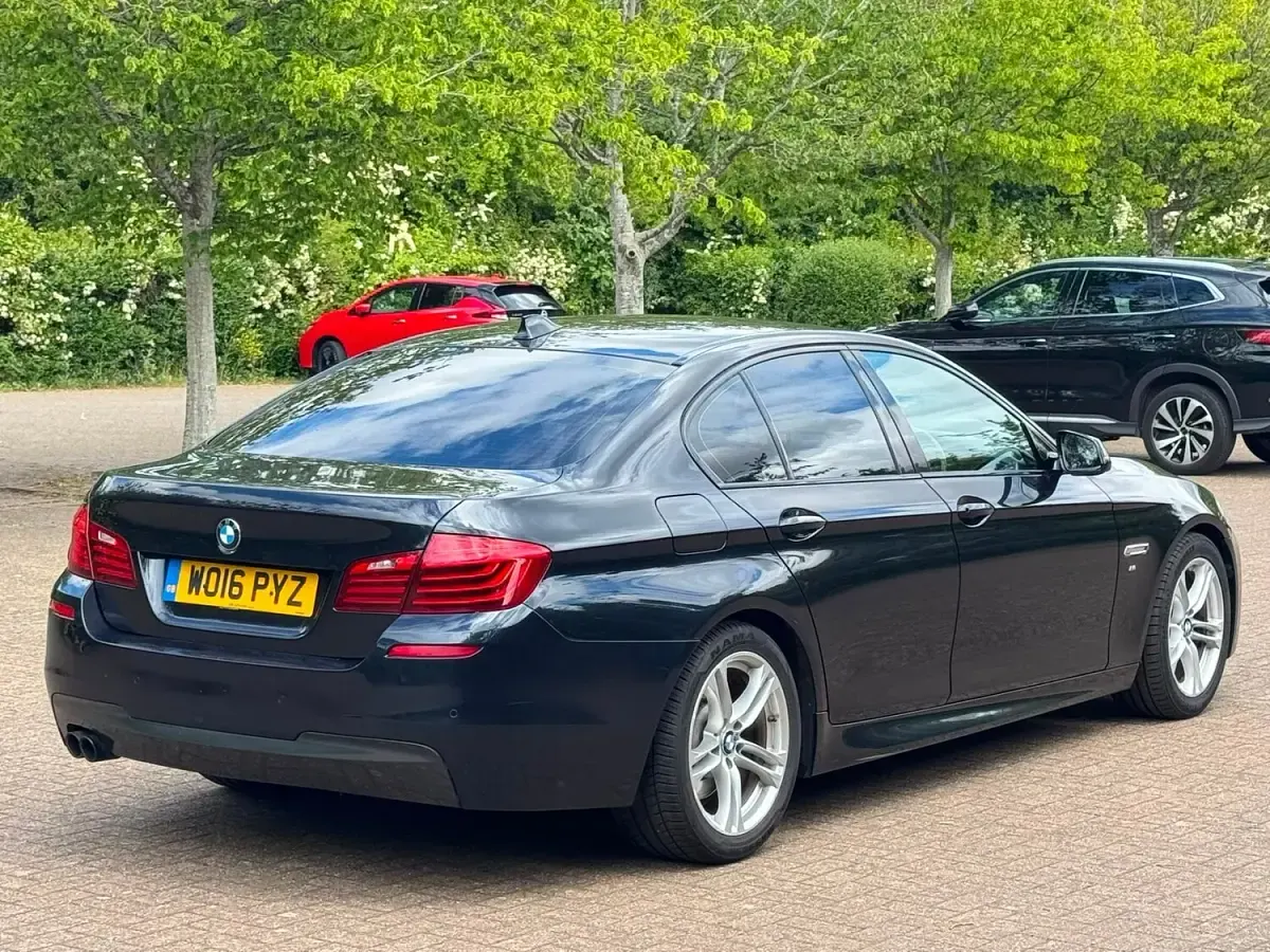 Used BMW 520 M Sport 2016 Black Sedan