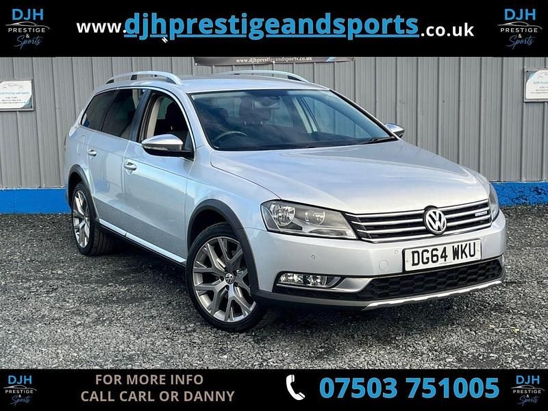 Silver Used 2014 VW Passat Alltrack S Estate | £7,478 (Good price) - Image 1/4