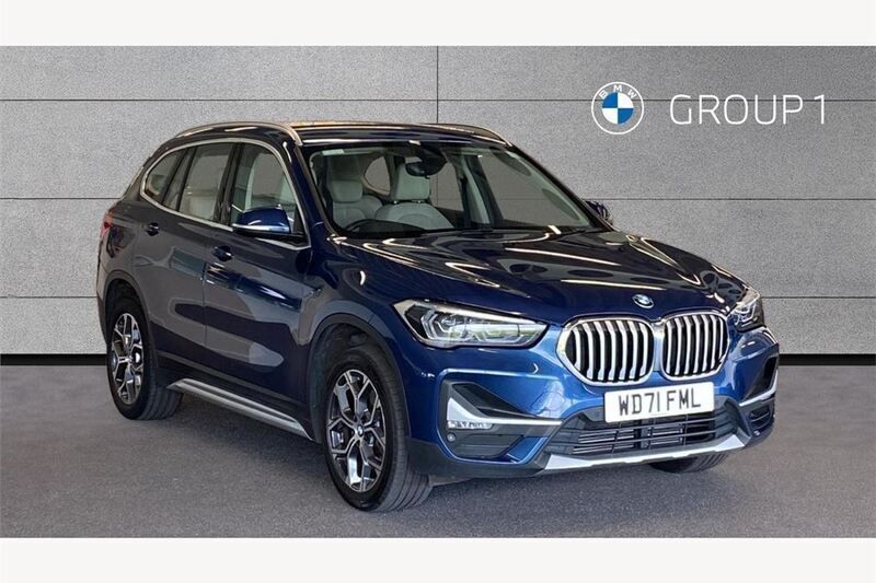 Blue Used 2022 BMW X1 xLine SUV | £21,995 (Fair price) - Image 1/4