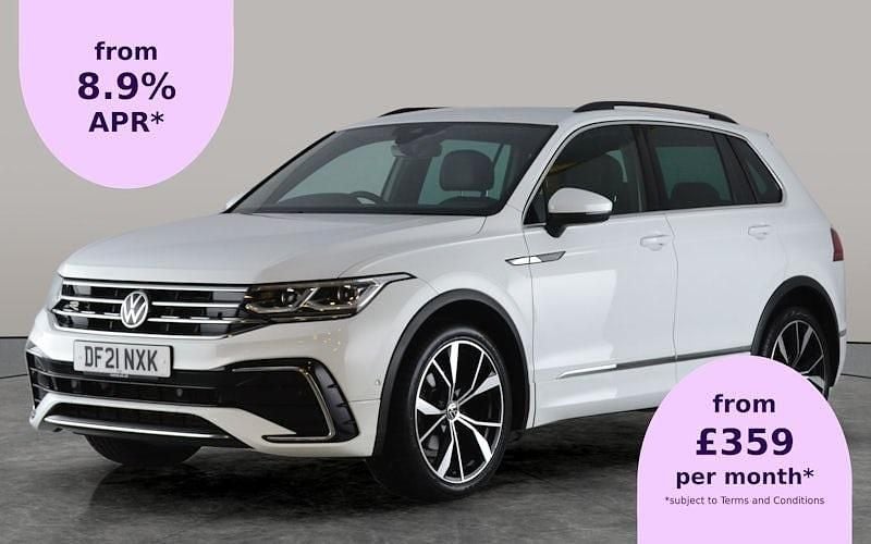 Used 2023 VW Tiguan R-line SUV | £23,987 (Good price) - Image 1/2