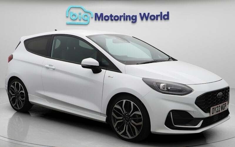 White Used 2022 Ford Fiesta ST-Line Hatchback | £13,400 (Good price) - Image 1/4