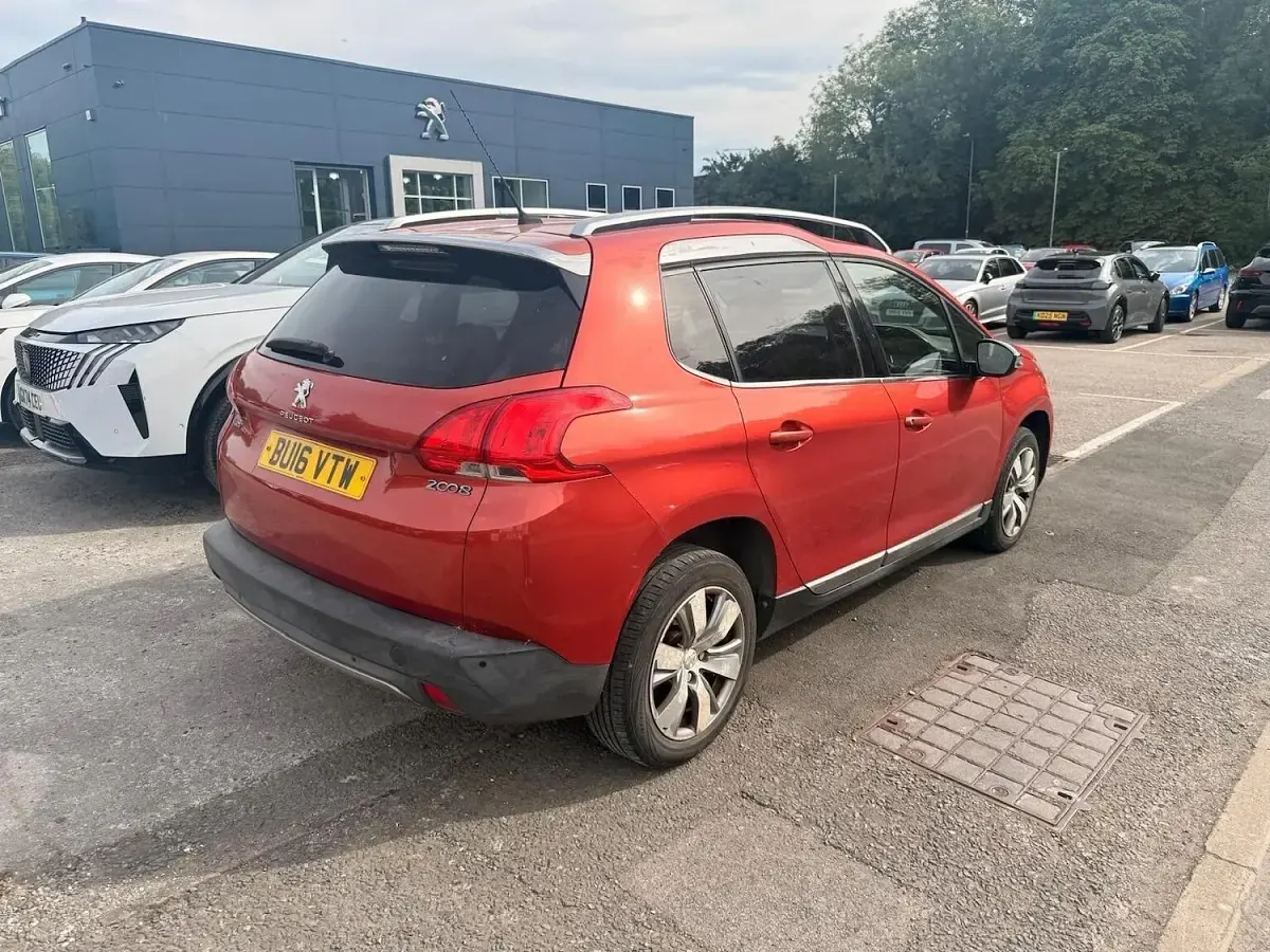 Used Peugeot 2008 Allure 2016 Red SUV