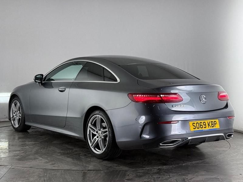 Used Mercedes E220 AMG line 194 HP (142 kW) 2019 Grey Coupe
