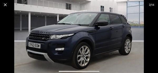 Blue Used 2013 Land Rover Range Rover evoque Dynamic Estate | £8,493 (Good price) - Image 1/1