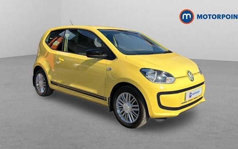 Used VW up! 60 HP (44 kW) 2016 Yellow Hatchback