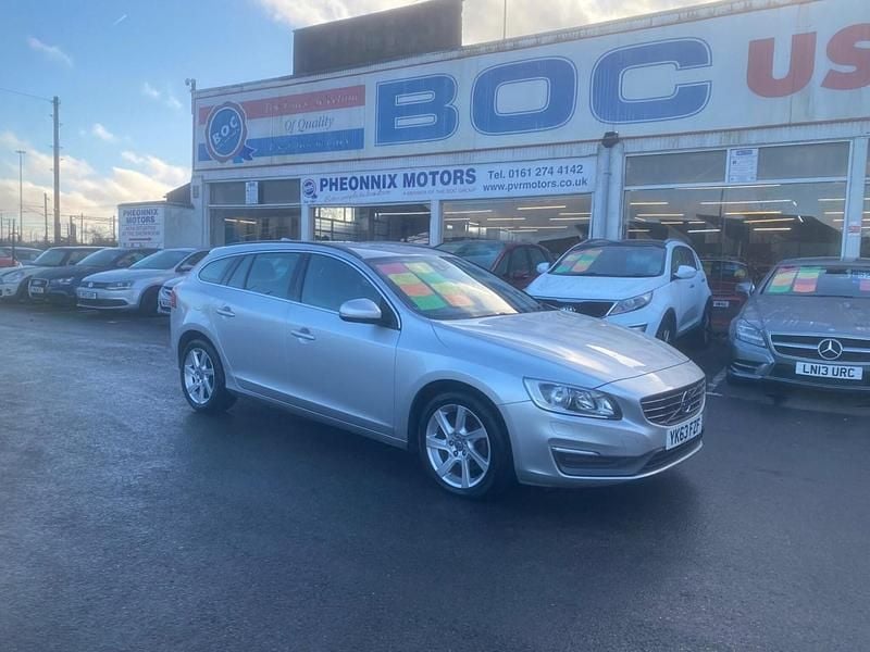 Silver Used 2013 Volvo V60 SE Estate | £6,995 (Fair price) - Image 1/4
