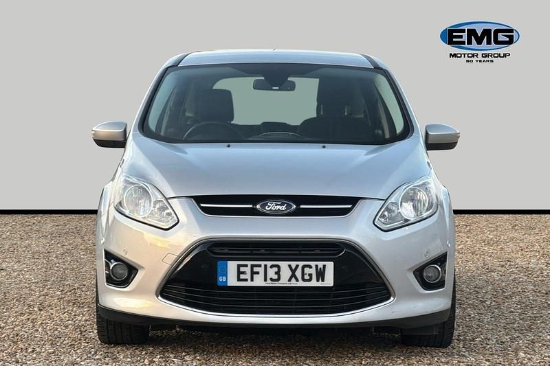 Used Ford Grand C-Max Titanium 150 HP (110 kW) 2013 Silver MPV