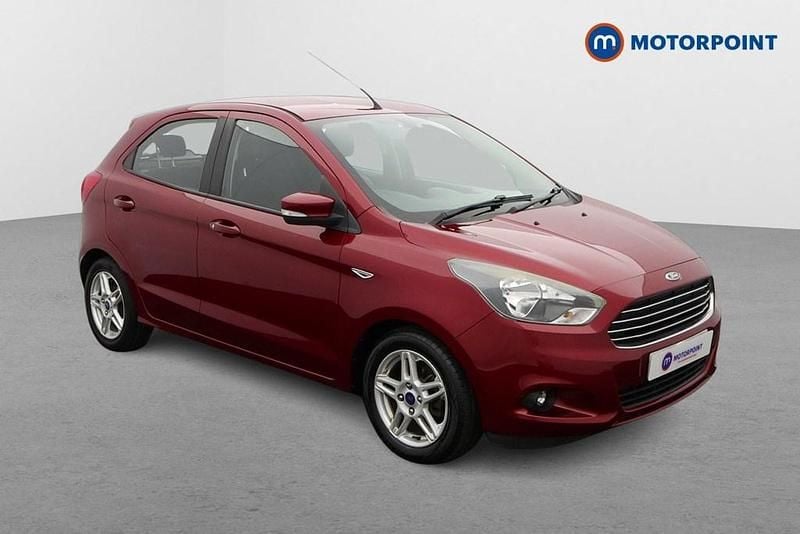 Used Ford Ka Zetec 2017 Red Sedan