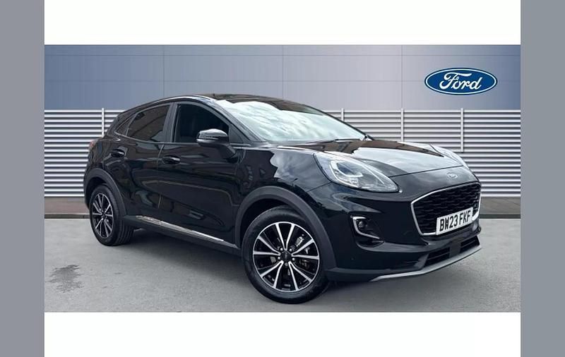 Black Used 2023 Ford Puma Titanium SUV | £16,800 (Fair price) - Image 1/4