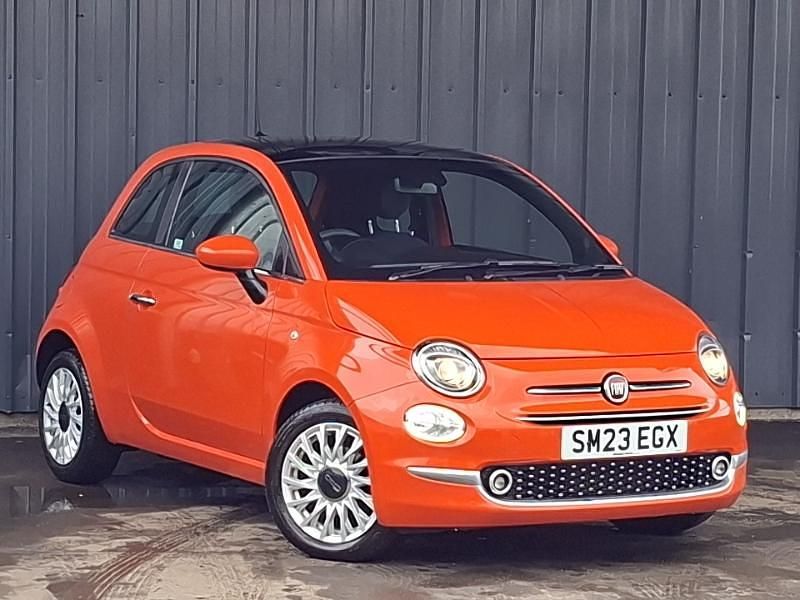 Used Fiat 500 70 HP (51 kW) 2023 Orange Hatchback