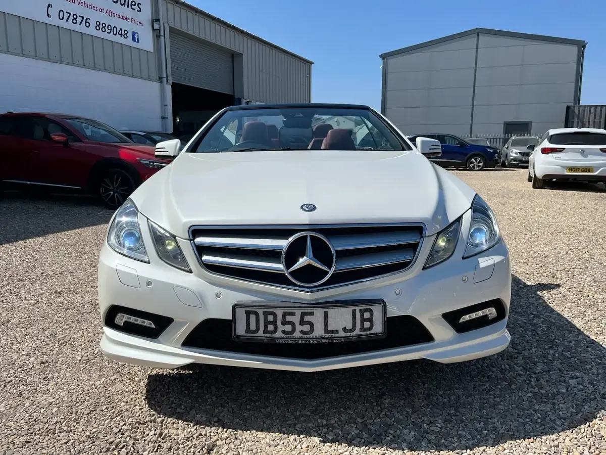 Used Mercedes E350 2011 White Cabriolet