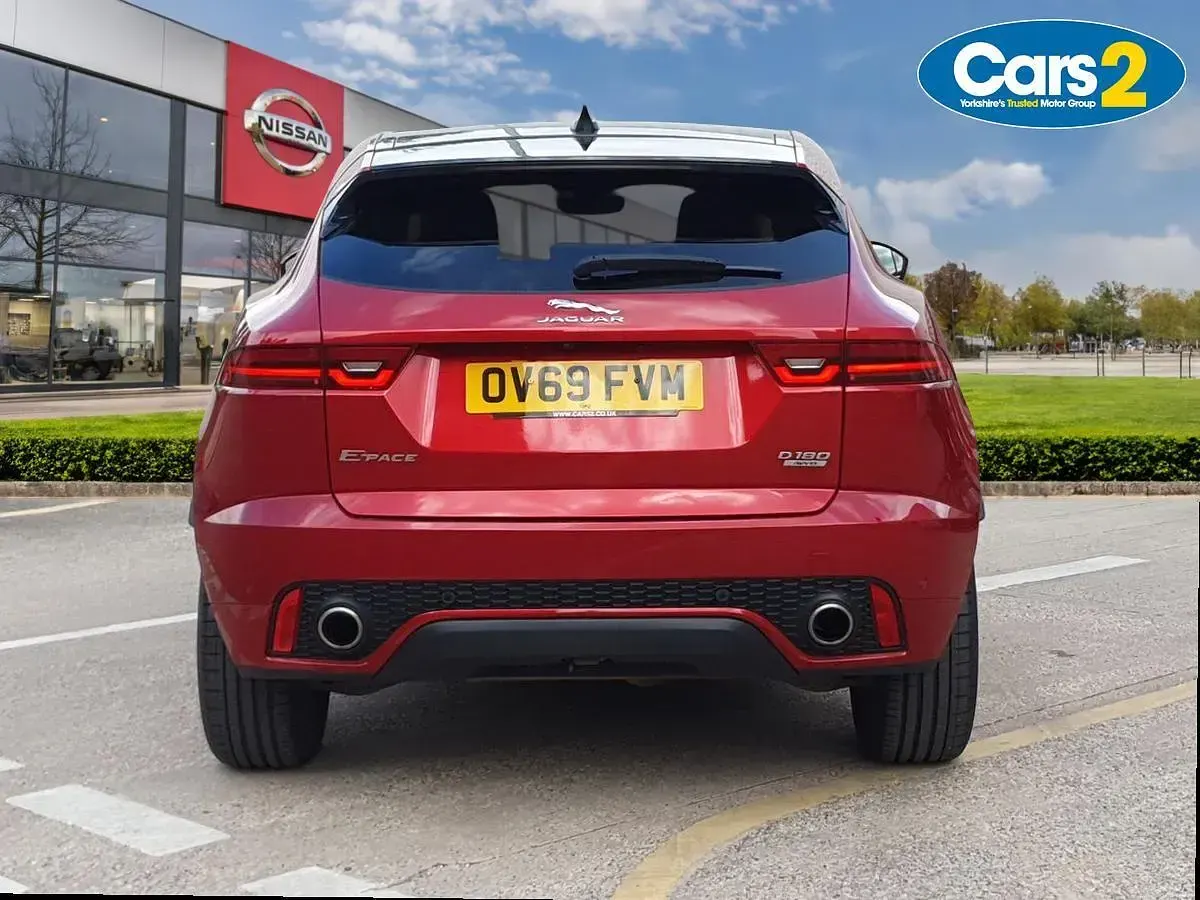 Used Jaguar E-Pace R-Dynamic 177 HP (130 kW) 2019 Red SUV