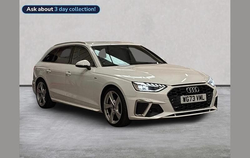 Used Audi A4 S-Line 204 HP (150 kW) 2024 White Estate