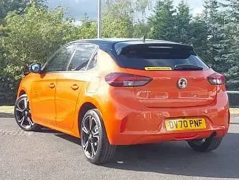 Used Vauxhall Corsa Elite 100 HP (73 kW) 2020 Orange Hatchback