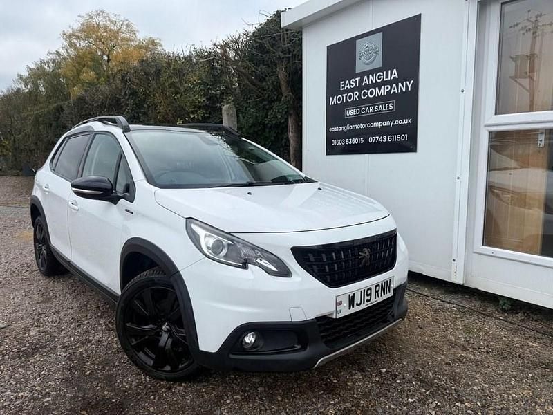 White Used 2019 Peugeot 2008 GT-line SUV | £6,884 (Super price) - Image 1/4