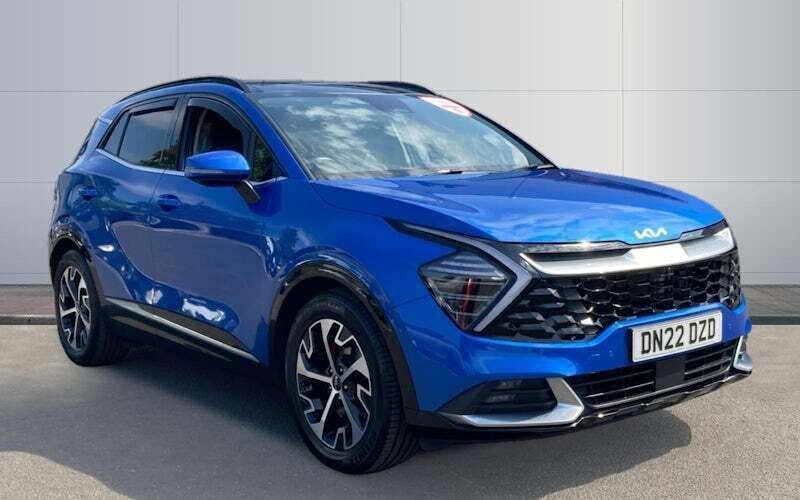 Blue Used 2022 Kia Sportage 4 SUV | £25,723 (Fair price) - Image 1/4