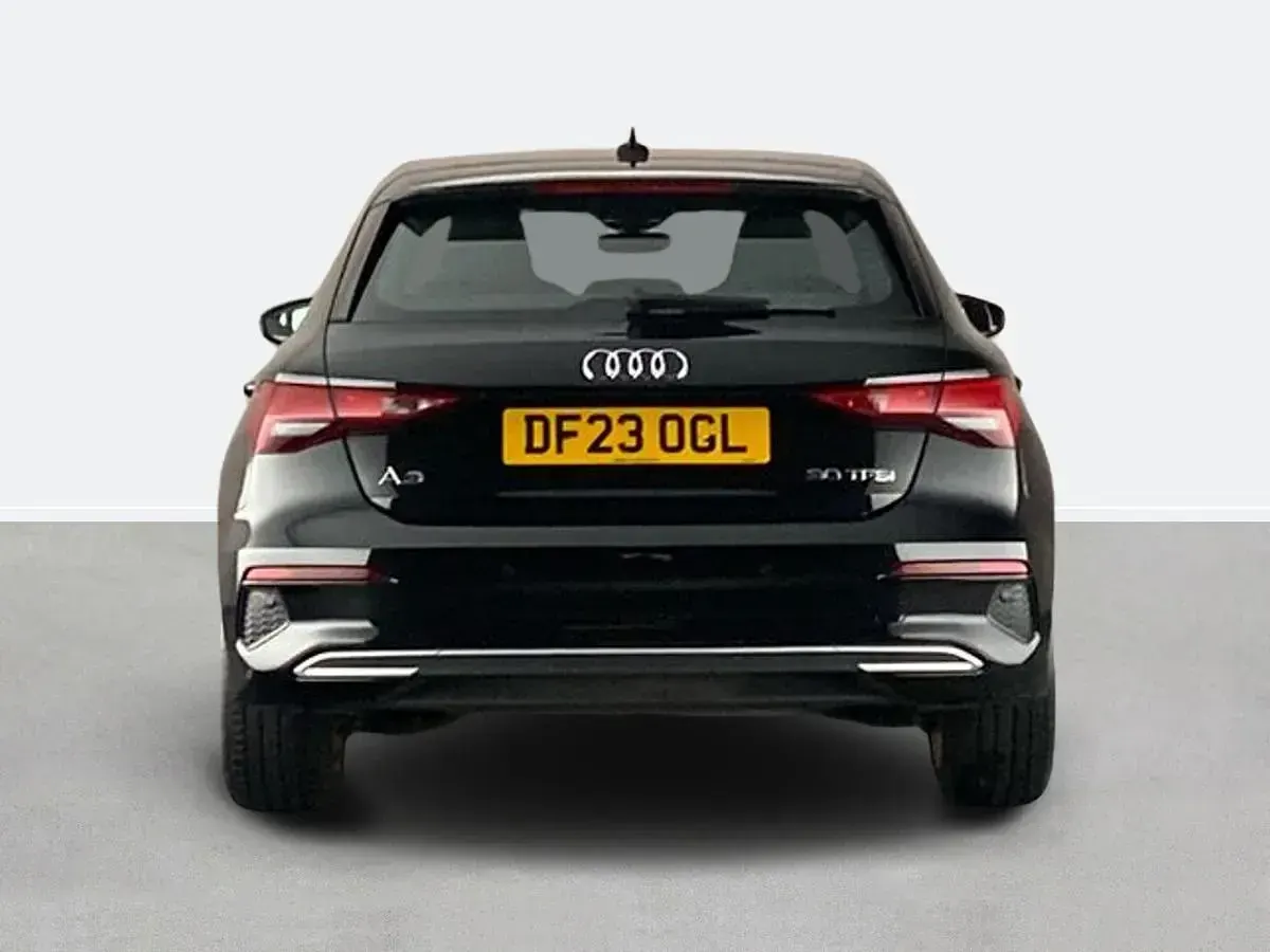 Used Audi A3 Sport 110 HP (80 kW) 2023 Black Sedan