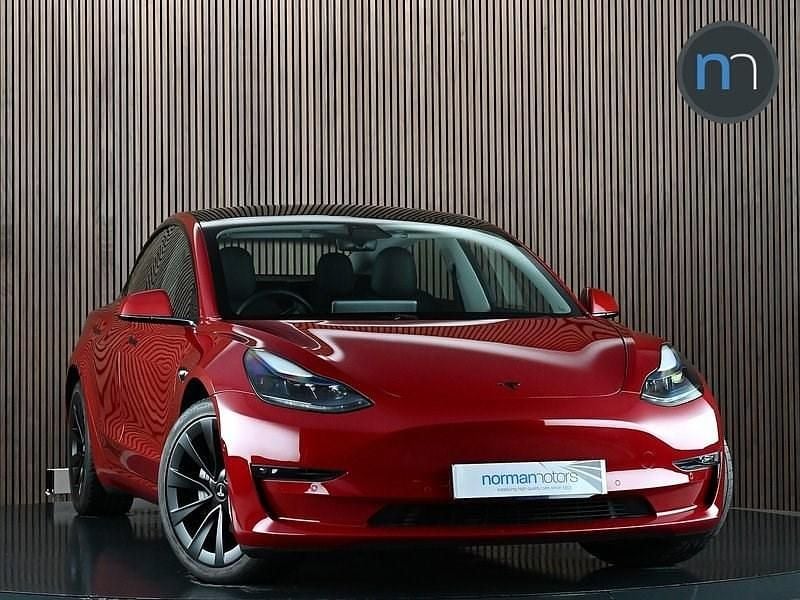 Used Tesla Model 3 254 kW (346 HP) 2021 Red Sedan