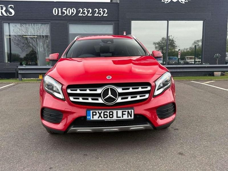 Used Mercedes GLA220 AMG line 174 HP (127 kW) 2018 Red SUV