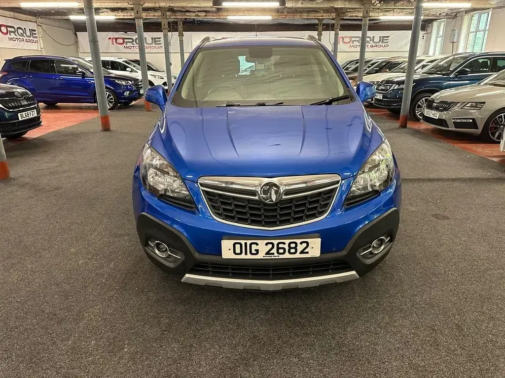 Used Vauxhall Mokka S 115 HP (84 kW) 2014 Blue SUV