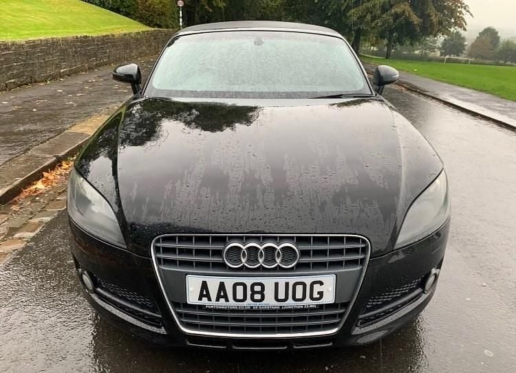 Used Audi TT 200 HP (147 kW) 2008 Black Cabriolet