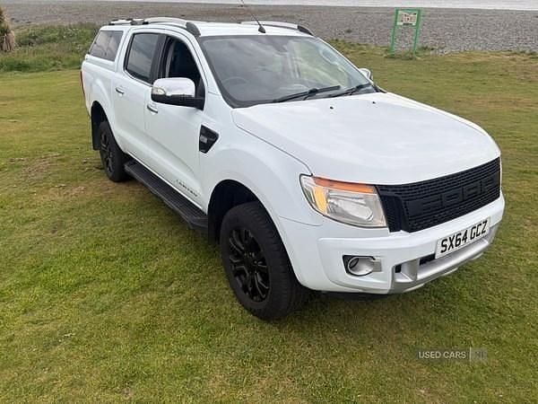 White Used 2014 Ford Ranger Limited Pickup | £8,495 (Fair price) - Image 1/4