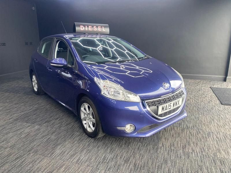 Blue Used 2015 Peugeot 208 Active Hatchback | £2,495 (Fair price) - Image 1/4