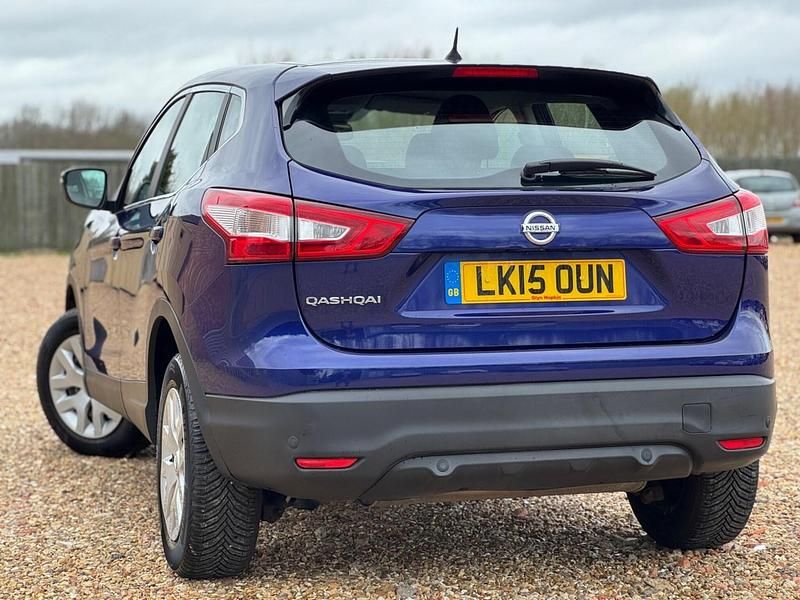 Used Nissan Qashqai Visia 115 HP (84 kW) 2015 Blue SUV