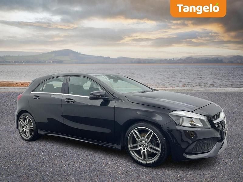 Black Used 2018 Mercedes A200 AMG line Hatchback | £12,895 (Good price) - Image 1/4