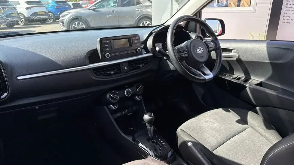 Used Kia Picanto 84 HP (61 kW) 2019 Blue Hatchback