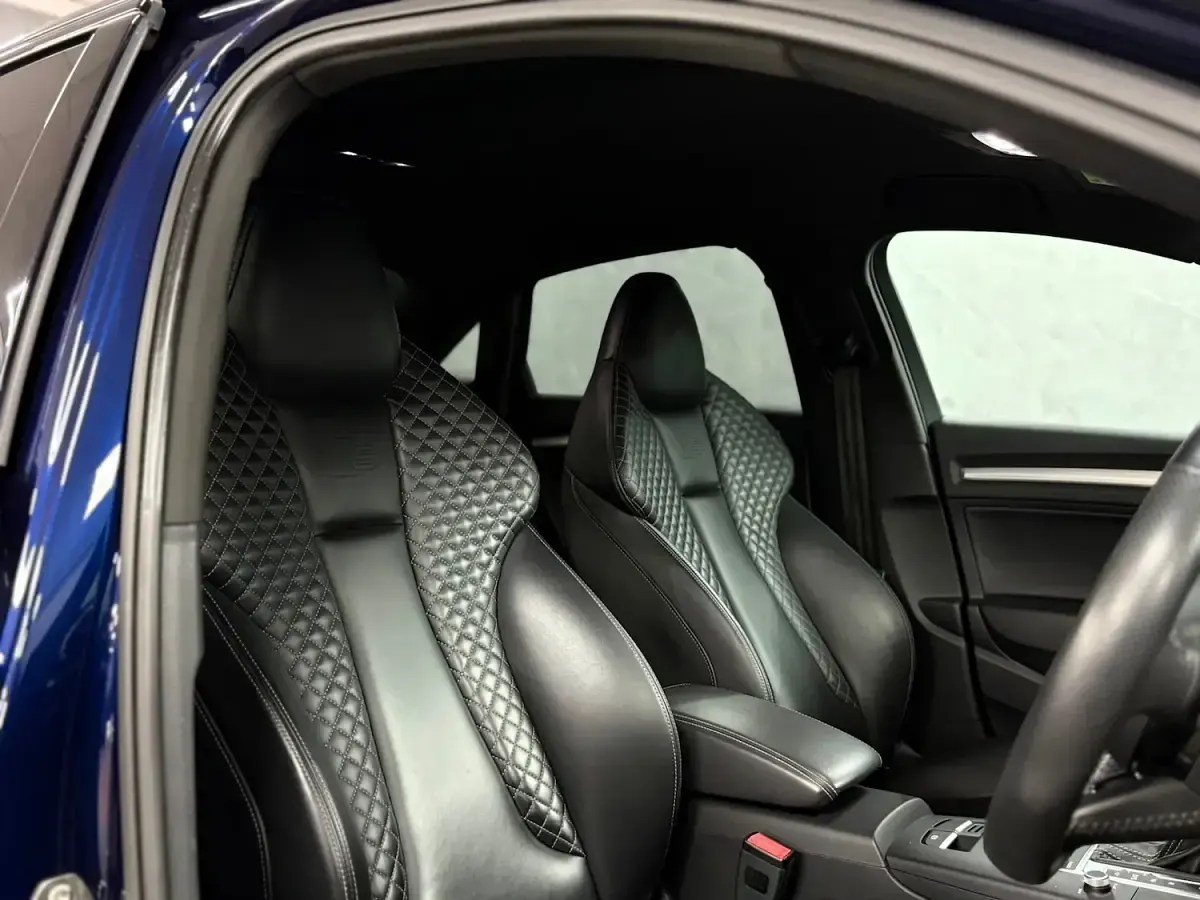 Used Audi S3 Black Edition 2017 Blue Sedan