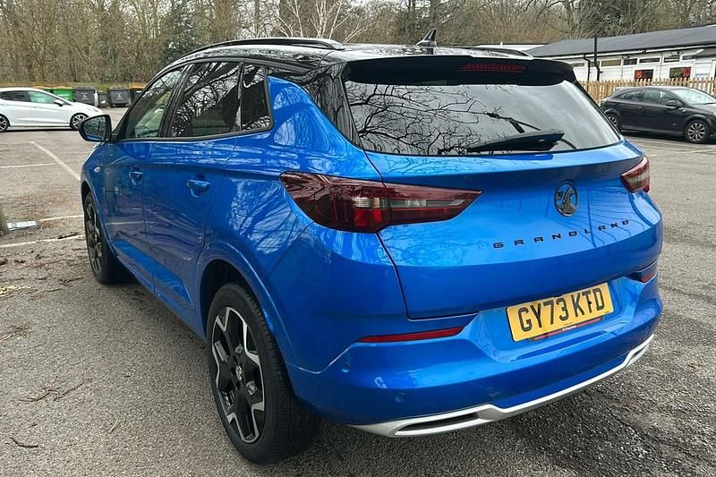Used Vauxhall Grandland X Ultimate 130 HP (95 kW) 2023 Blue SUV