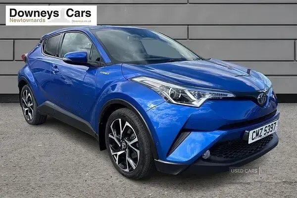 Used Toyota C-HR Design 122 HP (89 kW) 2019 Blue SUV