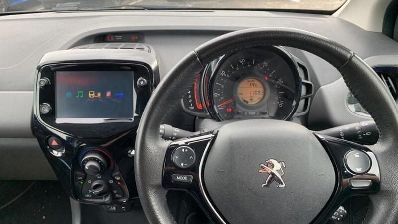 Blue Used 2021 Peugeot 108 Allure Hatchback | £9,571 (Fair price) - Image 1/4