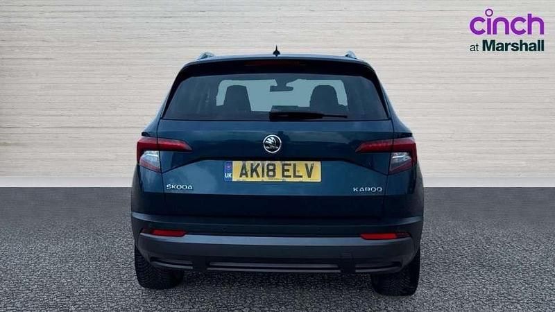 Used Skoda Karoq 150 HP (110 kW) 2018 Blue SUV