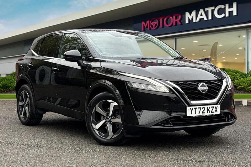Black Used 2022 Nissan Qashqai N-Connecta SUV | £19,842 (Fair price) - Image 1/4