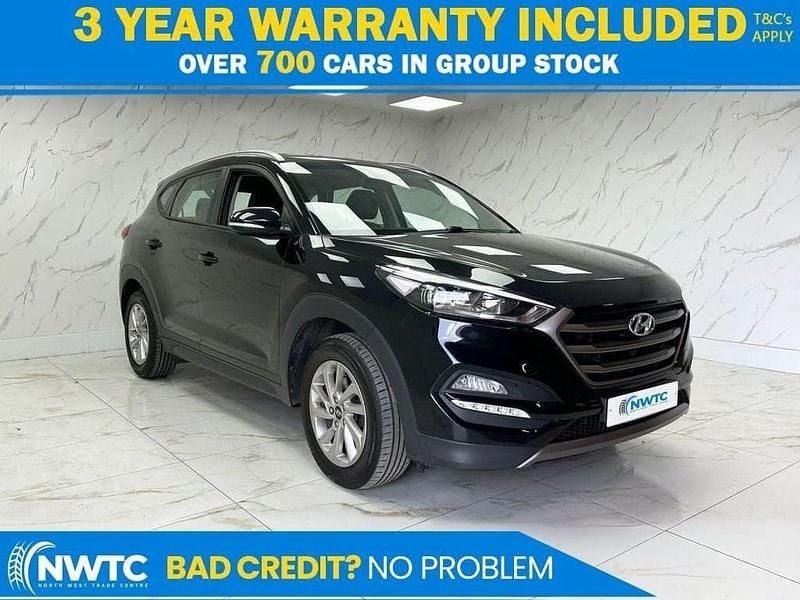 Black Used 2016 Hyundai Tucson SE SUV | £9,095 (Good price) - Image 1/4
