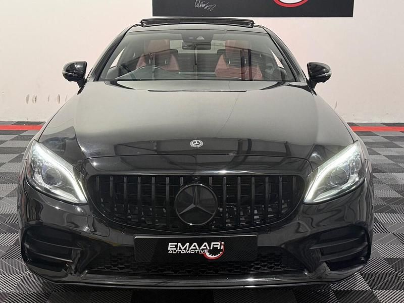 Used Mercedes C200 AMG line 2020 Black Coupe