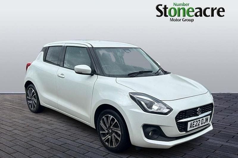White Used 2022 Suzuki Swift SZ5 Hatchback | £11,495 (Fair price) - Image 1/1