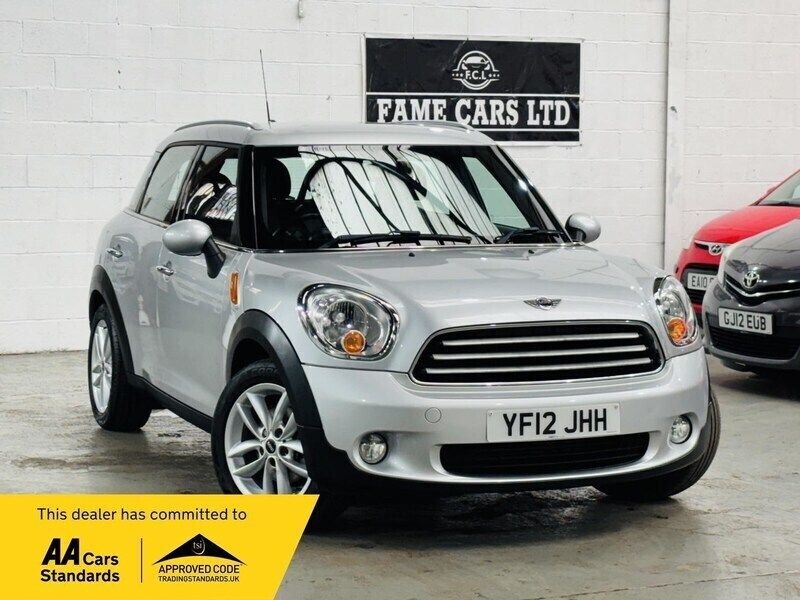 Silver Used 2012 Mini Cooper D Countryman SUV | £6,800 (Fair price) - Image 1/3