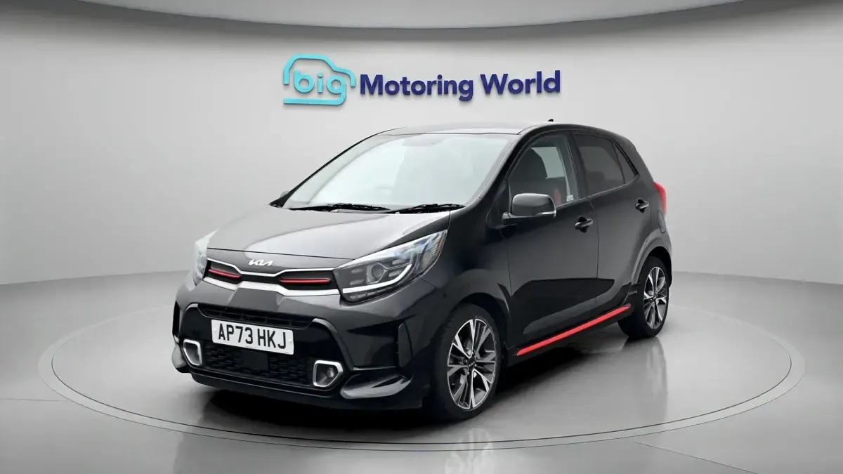 Used Kia Picanto GT-Line 67 HP (49 kW) 2023 Black Hatchback