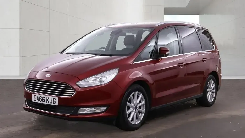 Used Ford Galaxy Titanium X 180 HP (132 kW) 2016 Ruby red MPV