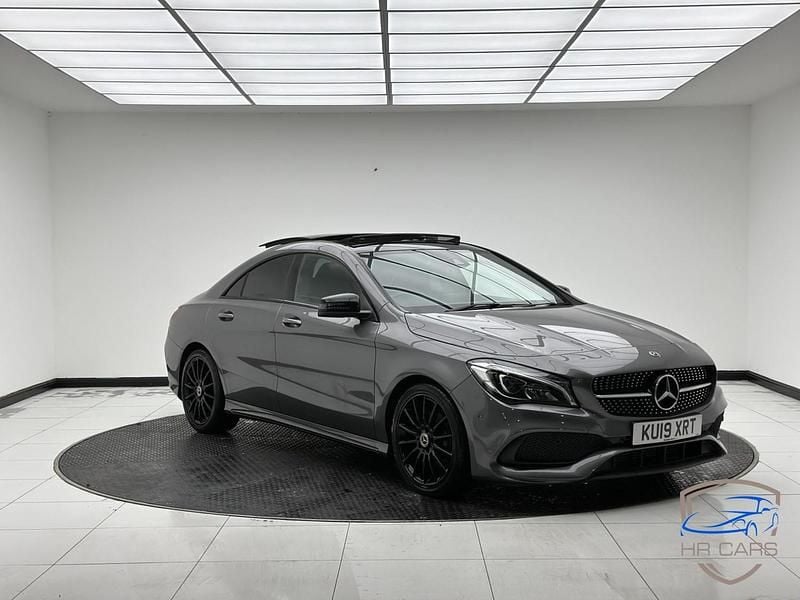 Grey Used 2019 Mercedes CLA200 AMG line Sedan | £16,595 (Fair price) - Image 1/4