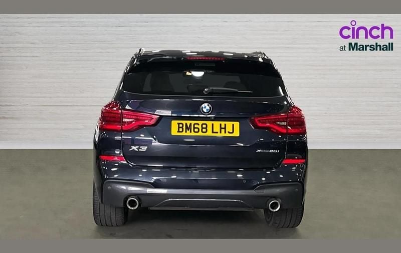 Used BMW X3 M Sport 184 HP (135 kW) 2019 Black SUV